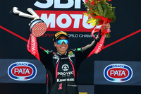 Ana Carrasco holte sich in Misano ihren ersten Saisonsieg