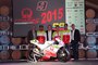 Die Pramac-Teampräsentation: Gigi Dall'Igna, Yonny Hernandez, Paolo Campinoti, Francesco Guidotti, Danilo Petrucci und Paolo Ciabatti
