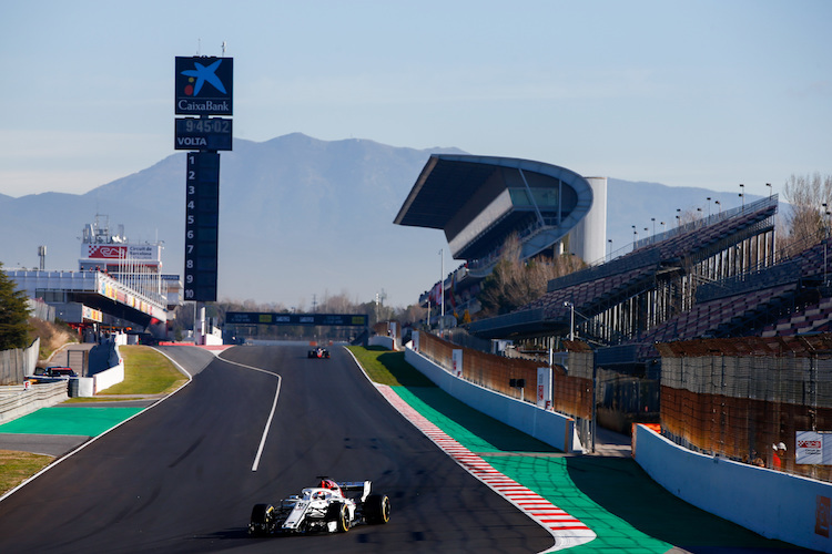 Bald geht es los auf dem Circuit de Barcelona-Catalunya