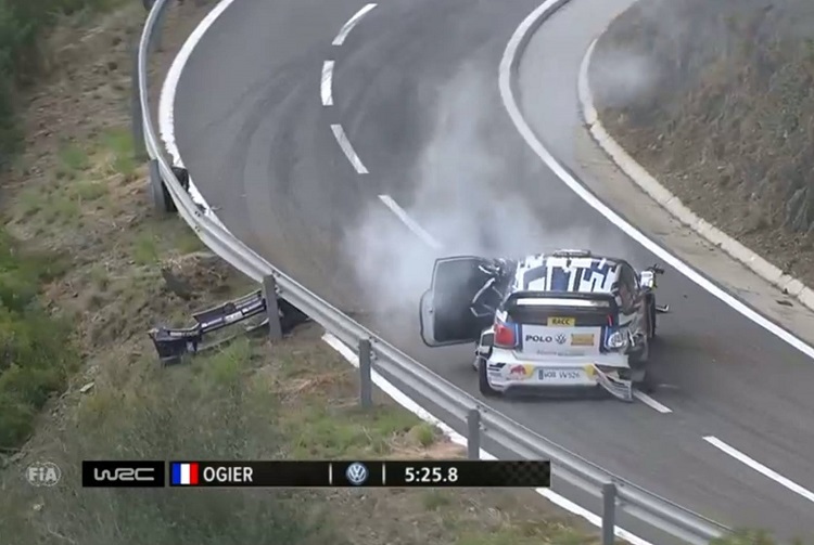 Der Ogier-Crash in Spanien