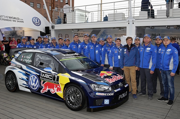 Das WM-Team von Volkswagen