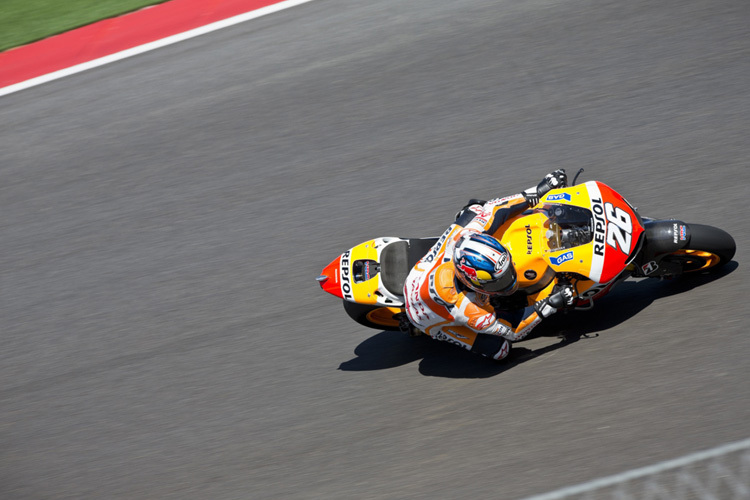 Dani Pedrosa in Texas