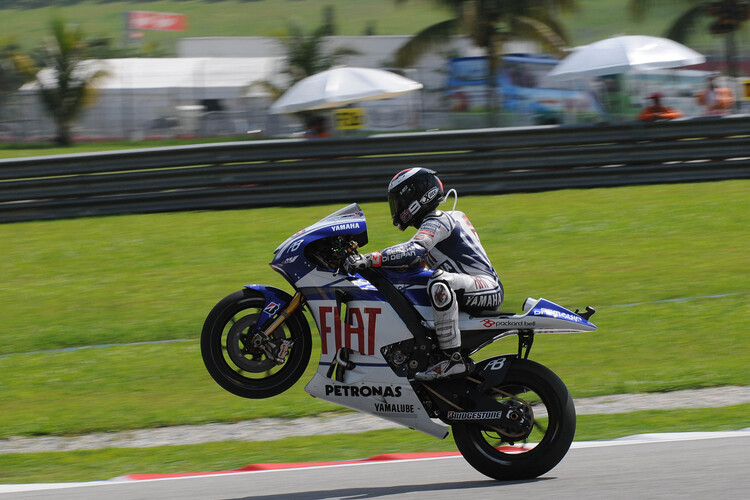 Jorge Lorenzo zelebriert seine Pole-Position