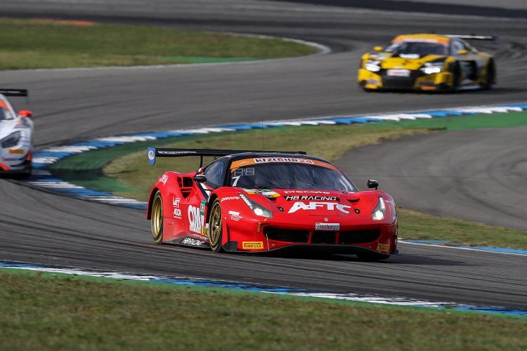 Ein Traum in rot: Der Ferrari 488 GT3 