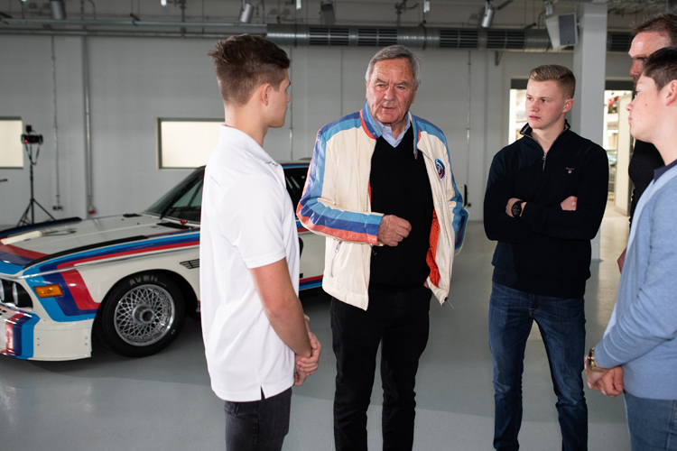 Jochen Neerpasch und die heutigen BMW-Junioren