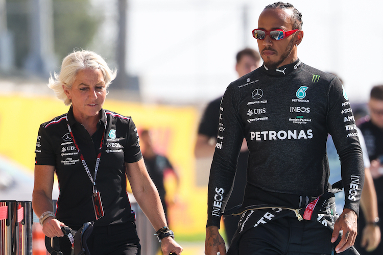 Angela Cullen und ihre Vorgänger haben nur Gutes über Lewis Hamilton zu sagen