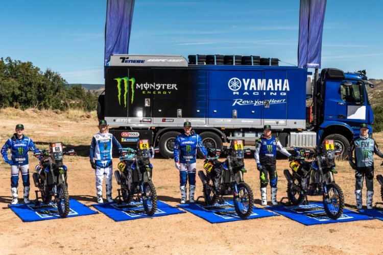 Adrien van Beveren führt das Yamaha-Aufgebot bei der Dakar 2021 an