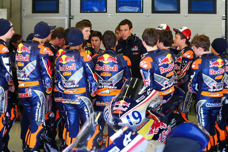 Die Rookies-Schar beim Test in Jerez