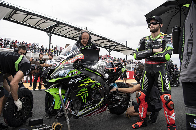 Kawasaki-Werksfahrer Tom Sykes