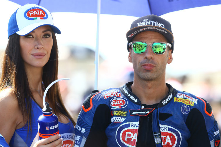 Marco Melandri und seine Manuela verbringen jetzt weniger Zeit an der Rennstrecke