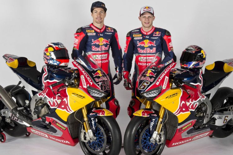 Red Bull Honda setzt auf Nicky Hayden und Stefan Bradl