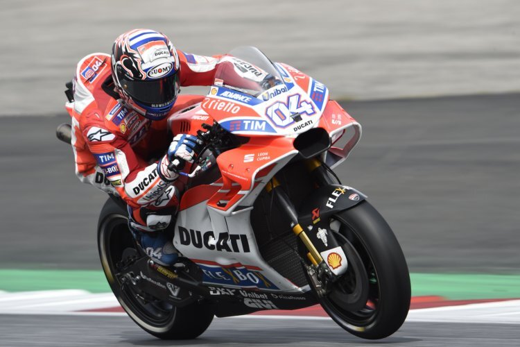 Ducati setzt seit kurzem eine aerodynamisch optimierte Verkleidung ein 
