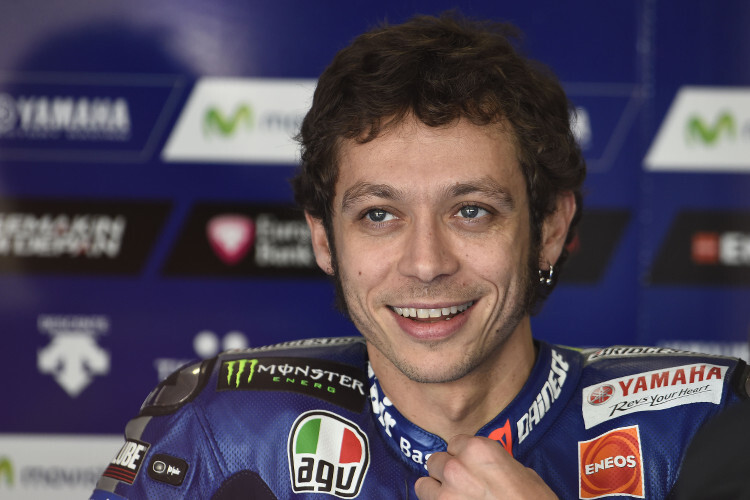 Der neunfache Weltmeister Valentino Rossi