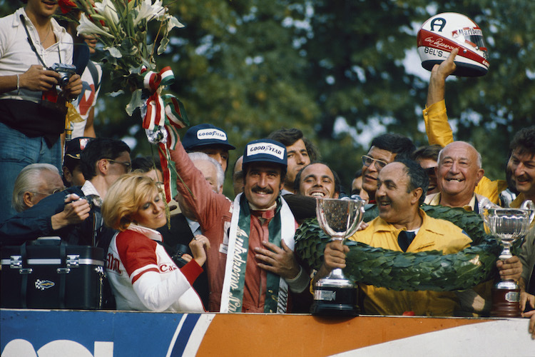 Monza 1975: Regazzoni gewinnt, Ferrari-Stallgefährte Niki Lauda wird Weltmeister