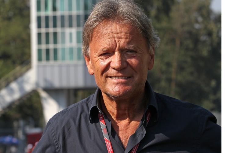 Marc Surer in der Sonne von Monza