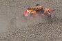 Marc Márquez war 2015 schon fünfmal Gast im Kiesbett – hier der Rennsturz von Barcelona