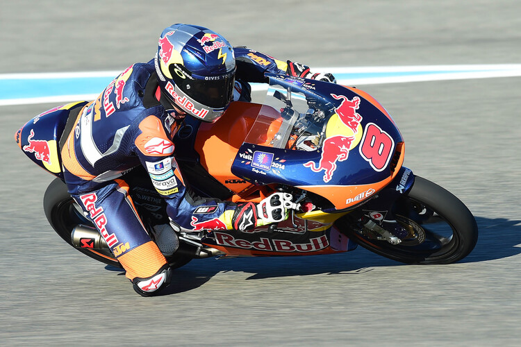 Jack Miller auf der Red Bull KTM in Jerez