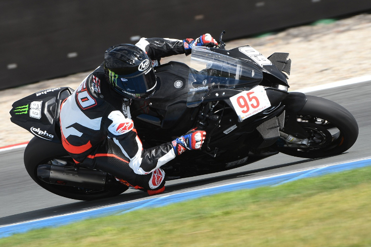 Michael van der Mark beim Track-Day in Assen