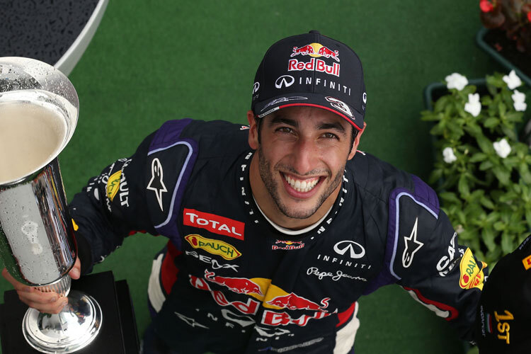 Daniel Ricciardo macht sich Hoffnungen auf dem Weltmeister-Titel