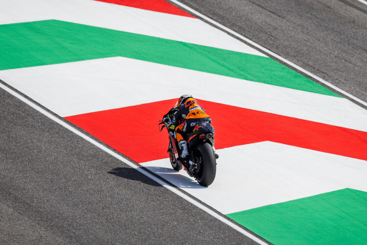 Red Bull-KTM-Ass Miguel Oliveira fuhr in Mugello im Vorjahr auf das Podest