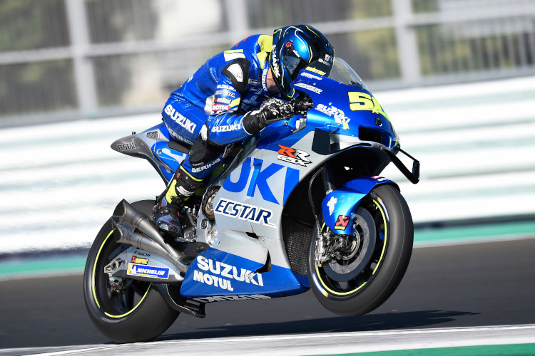 Sylvain Guintoli beim Misano-Test 2020