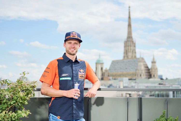 Brad Binder in Wien