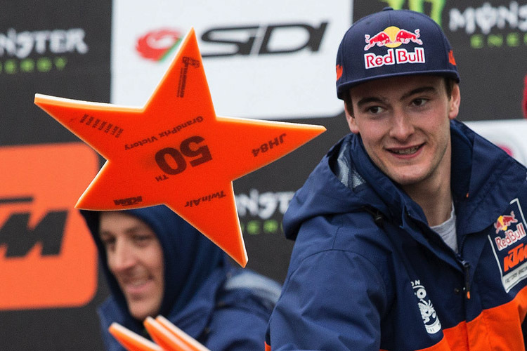 Jeffrey Herlings feierte in Valkenswaard seinen 50. Grand-Prix-Sieg