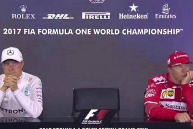 Valtteri Bottas und Kimi Räikkönen eher semi-begeistert