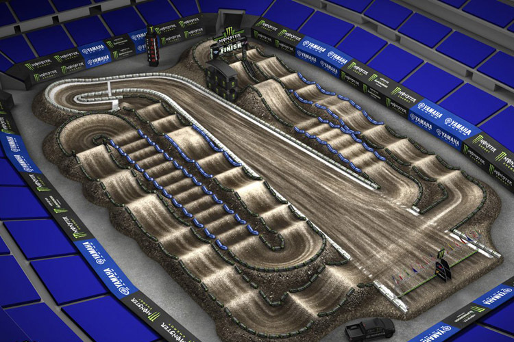 In Indianapolis findet die 12. von 17 Runden der Supercross-WM statt