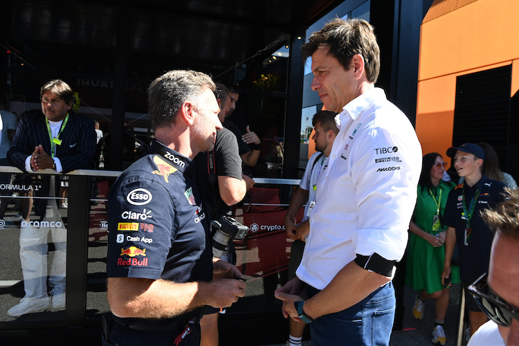 Christian Horner und Toto Wolff