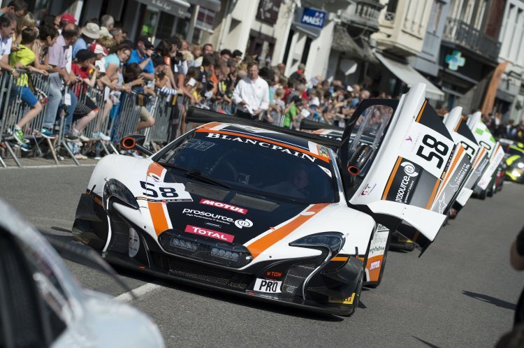 Der McLaren 650S GT3 in Spa-Francorchamps