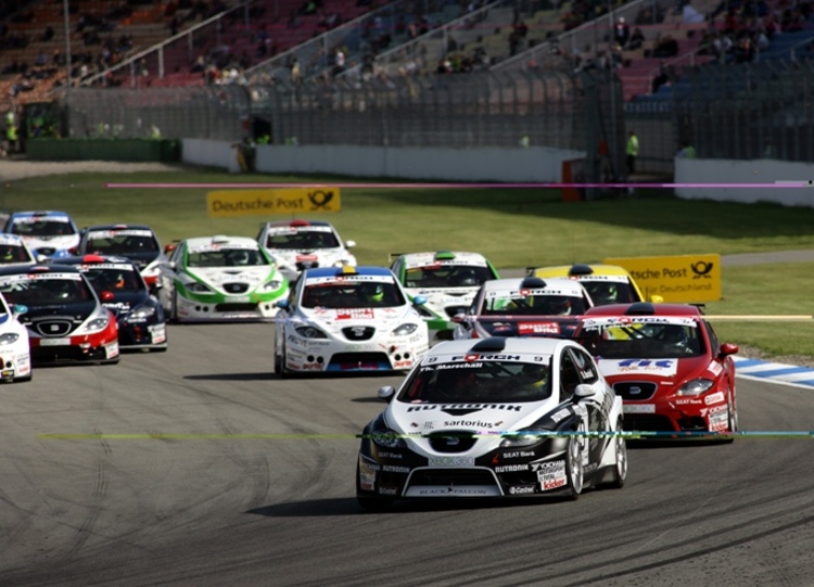 Start zum ersten Saisonlauf der SEAT Leon Supercopa in Hockenheim