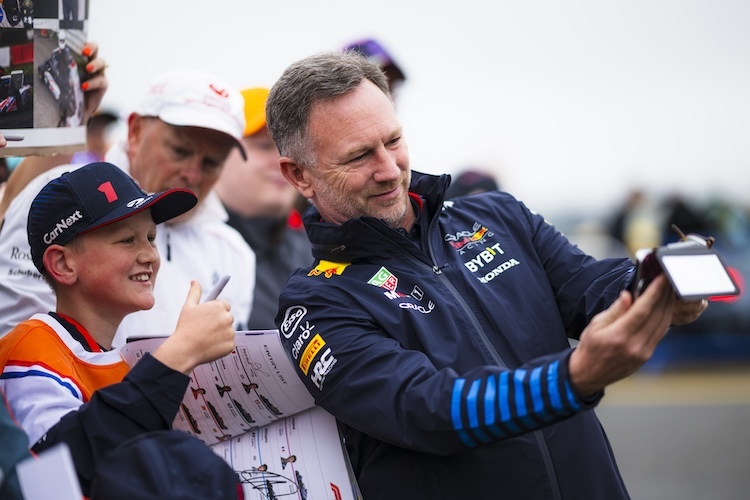 Red Bull Racing-Teamchef Christian Horner