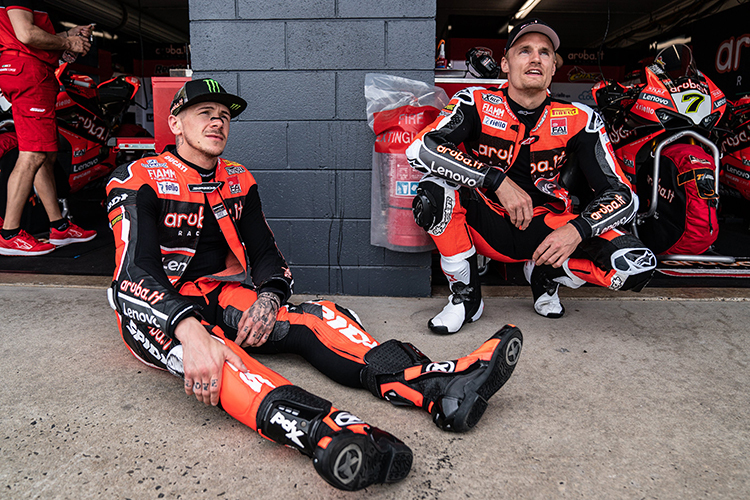 Scott Redding (li.) und Chaz Davies