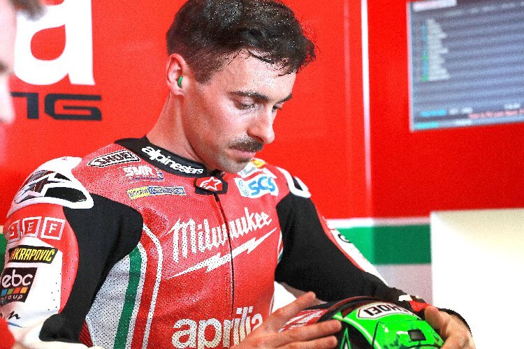 Eugene Laverty ist noch lange nicht fit