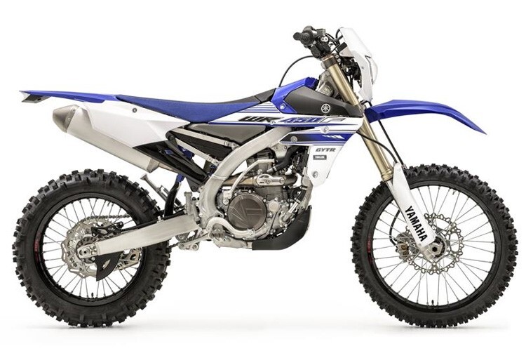 Die neue WR450 ähnelt dem Crossmodell YZ450F, mit dem Romain Febvre Weltmeister 