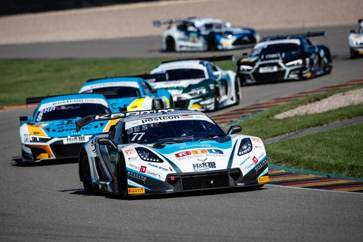 Die Corvette C7 GT3-R von Callaway Competition auf dem Sachsenring