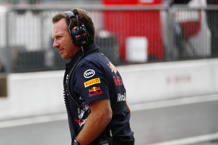 Red Bull Racing-Teamchef Christian Horner