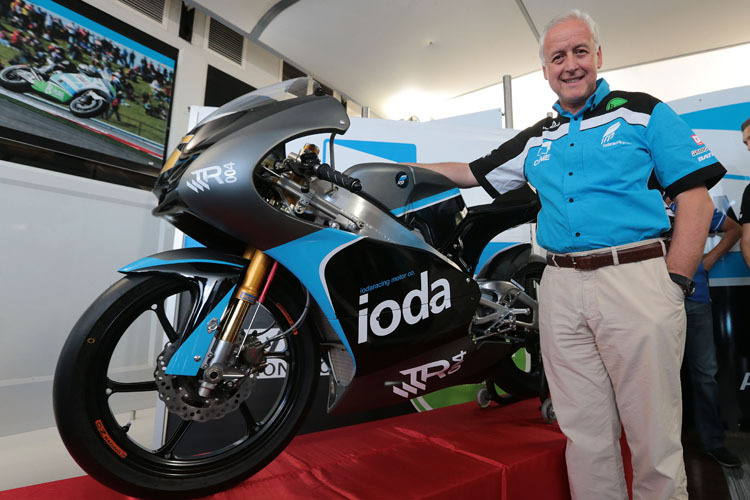 Giampiero Sacchi mit der Ioda TR004