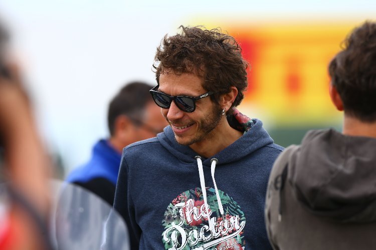 Valentino Rossi zu Besuch beim SBK-Meeting in Misano