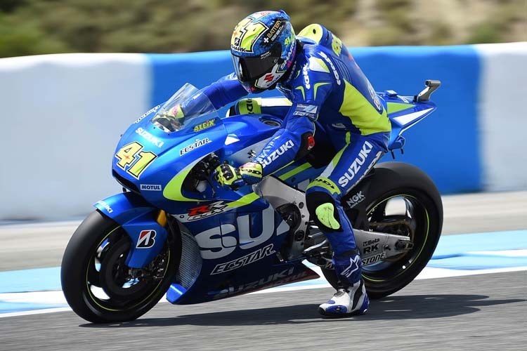 Aleix Espargaró auf der Suzuki GSX-RR