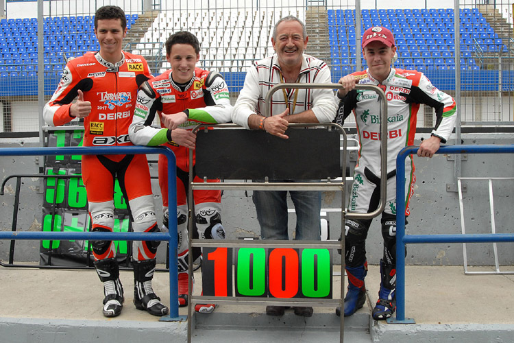 Olivé, Espargaro, TV-Koch Arguinano, Vazquez