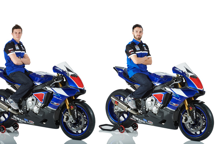 MRS Yamaha: Florian Marino und Kevin Coghlan (v.l.)