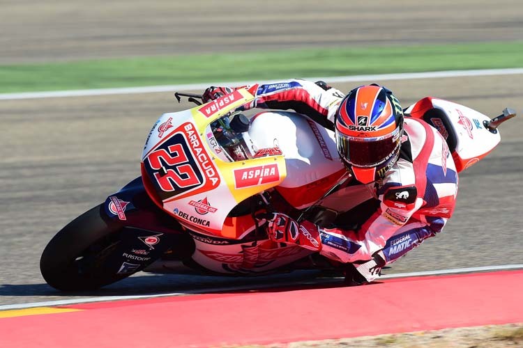 Sam Lowes in Aragón