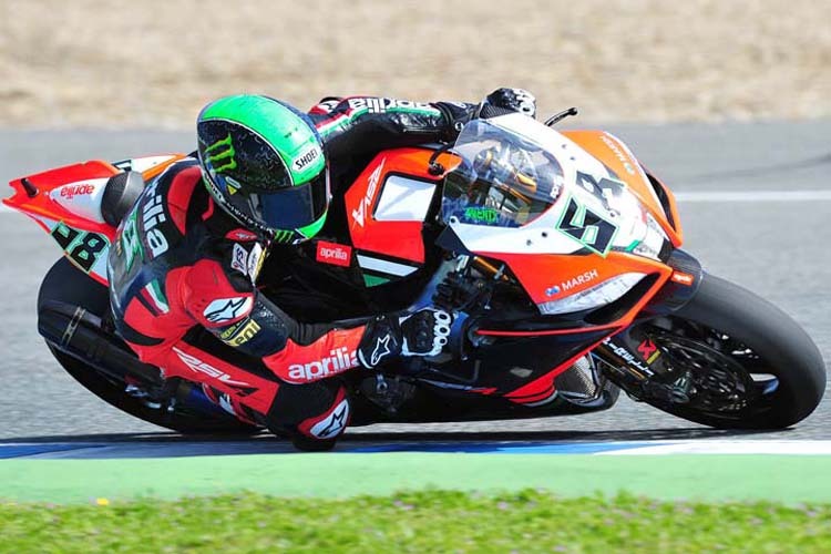 Eugene Laverty in Jerez