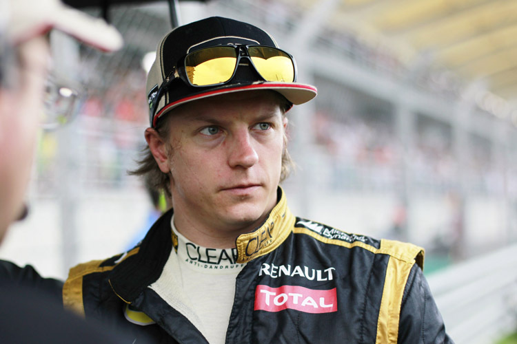 Kimi brachte den Lotus ausnahmslos ins Ziel