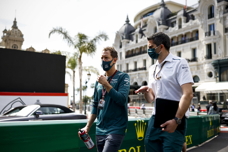 Sebastian Vettel in Monaco