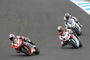 Kurz vor Rennende lag Biaggi (3) noch auf Position 4