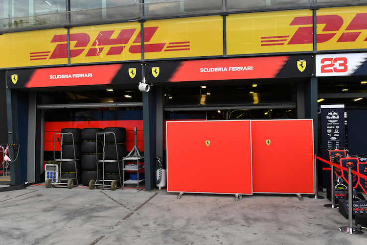 Das Ferrari-Team begab sich nach der Rückkehr aus Melbourne in Quarantäne