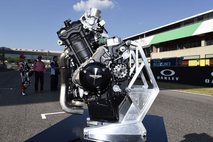 Der Triumph-Motor für die Moto2-WM